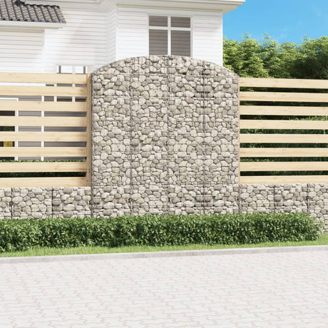 Arched Gabion Basket Galvanised Iron