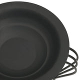 Fire Pit With Poker 49 Cm Steel