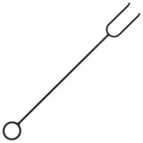 Rustic Fire Pit With Poker 62X54X56 Cm Xxl Steel