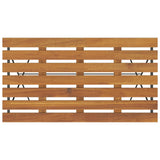 5 Piece Folding Bistro Set Solid Wood Acacia And Steel