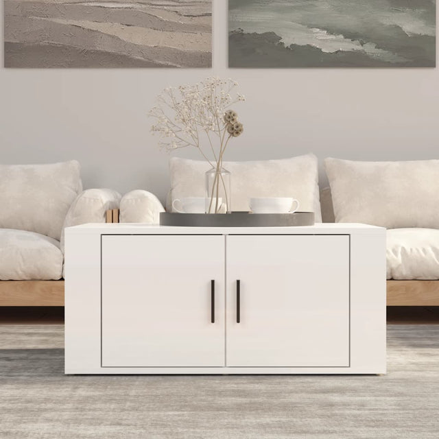 Coffee Table 80X50X36 Cm Engineered Wood