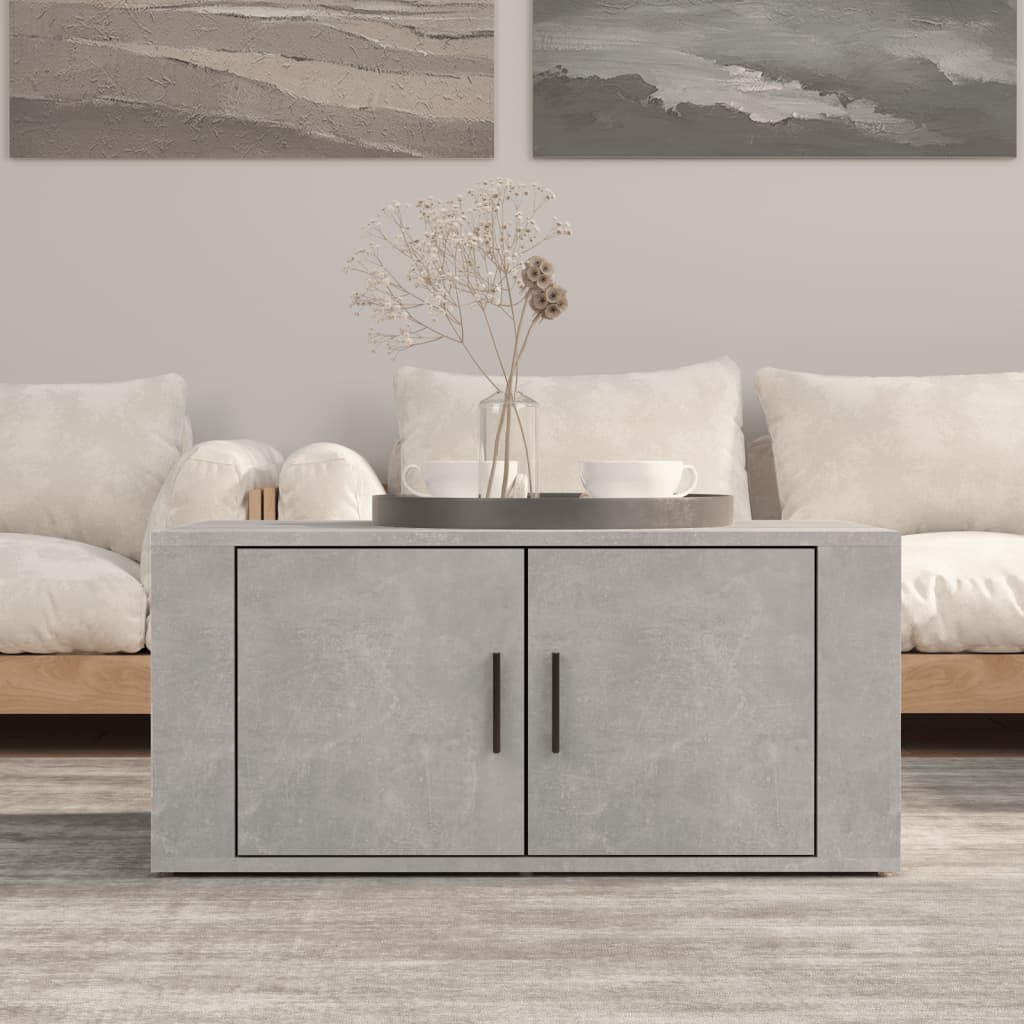 Coffee Table 80X50X36 Cm Engineered Wood