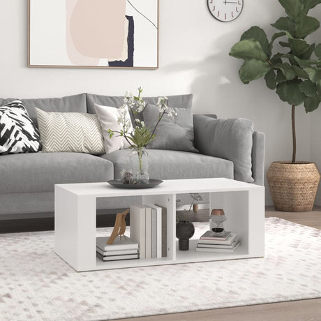 Coffee Table 100X50X36 Cm Engineered Wood