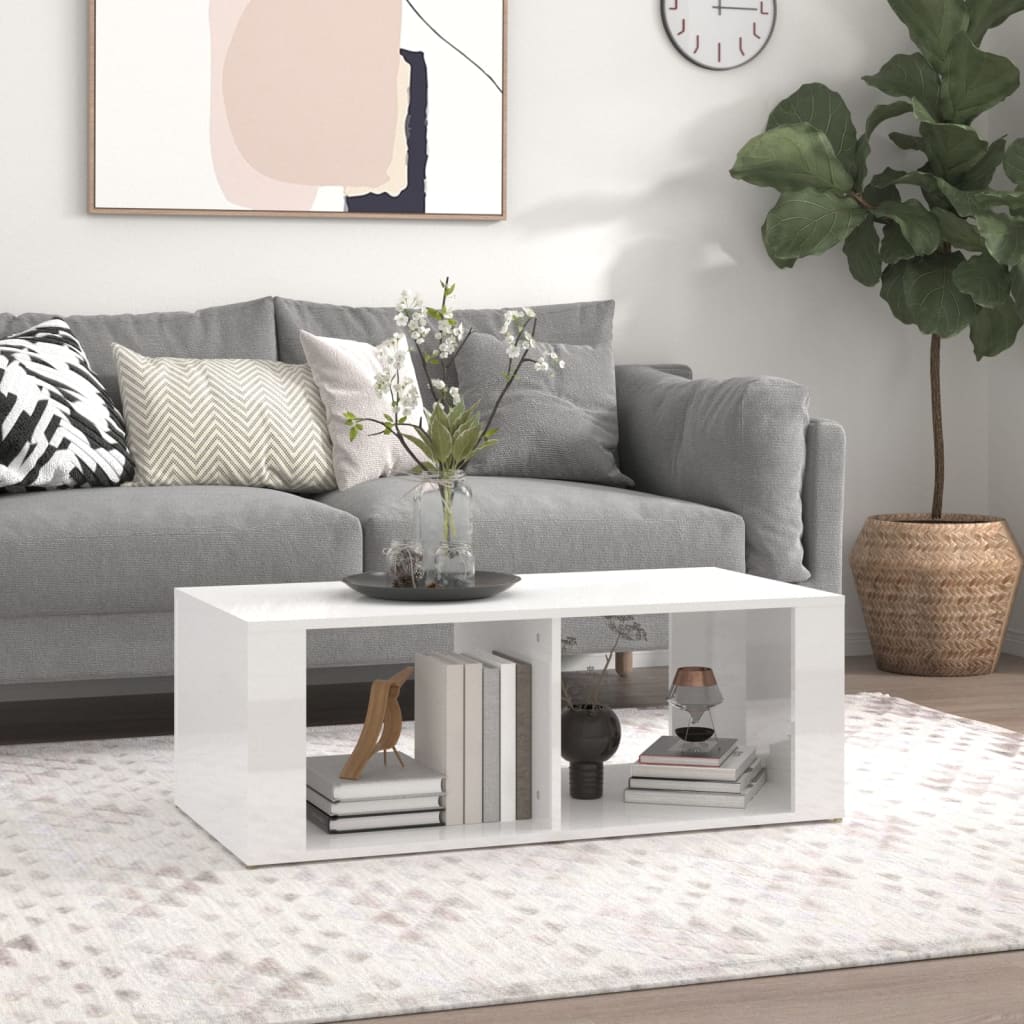 Coffee Table 100X50X36 Cm Engineered Wood