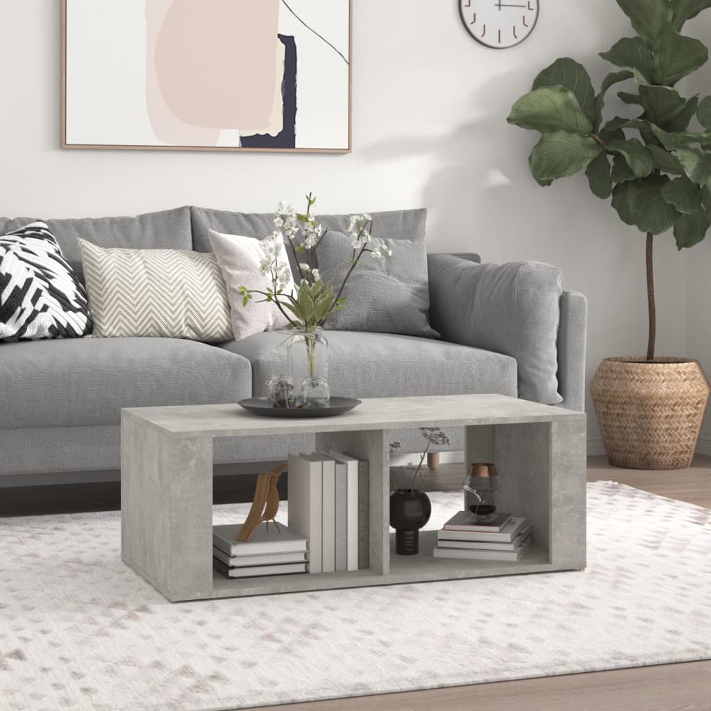Coffee Table 100X50X36 Cm Engineered Wood