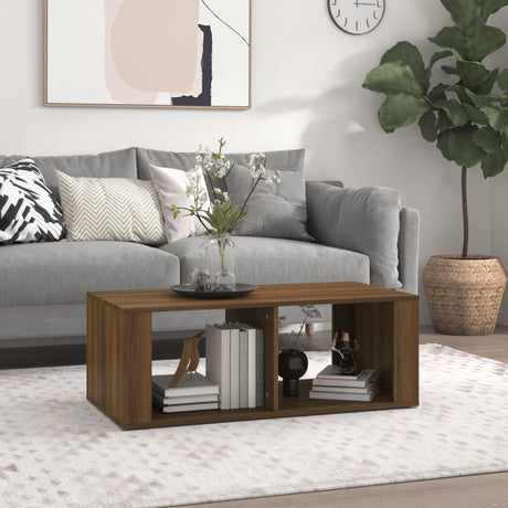 Coffee Table 100X50X36 Cm Engineered Wood