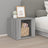 Bedside Table 41X40X36 Cm Engineered Wood