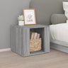 Bedside Table 41X40X36 Cm Engineered Wood