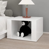 Bedside Table 57X55X36 Cm Engineered Wood