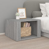 Bedside Table 57X55X36 Cm Engineered Wood