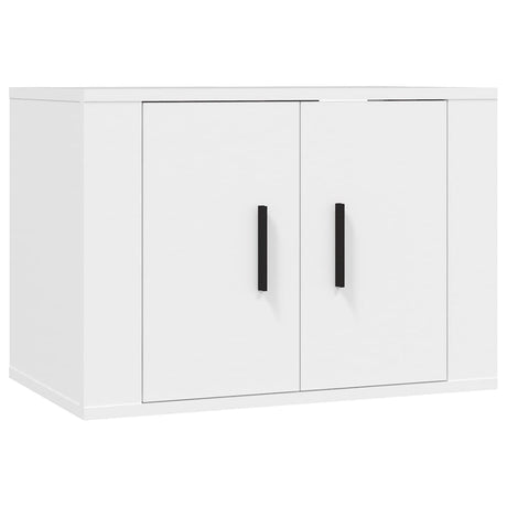 Wall Mounted Tv Cabinet 57X34.5X White