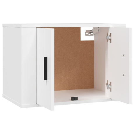 Wall Mounted Tv Cabinet 57X34.5X White