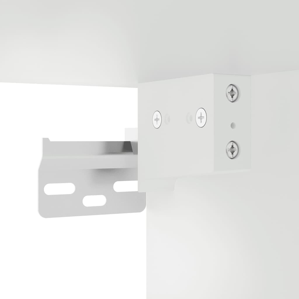 Wall Mounted Tv Cabinet 57X34.5X White