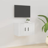Wall Mounted Tv Cabinet 40X34,5X High Gloss White