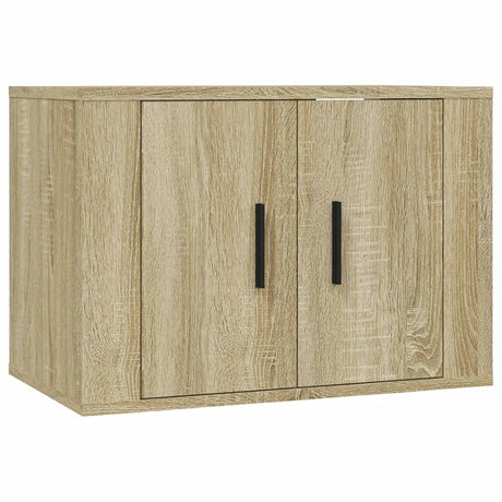 Wall Mounted Tv Cabinet 57X34.5X Sonoma Oak