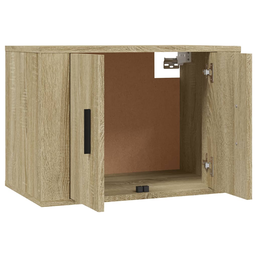 Wall Mounted Tv Cabinet 57X34.5X Sonoma Oak