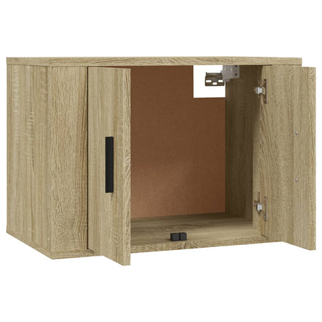 Wall Mounted Tv Cabinet 57X34.5X Sonoma Oak