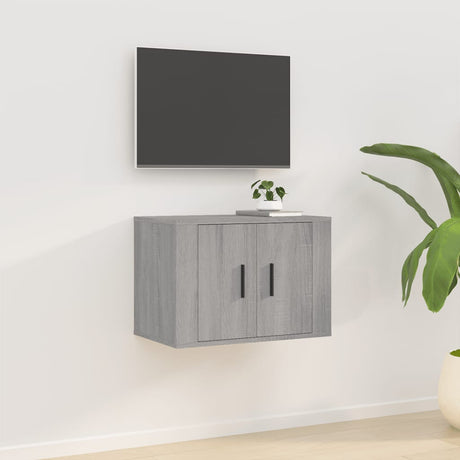 Wall Mounted Tv Cabinet 40X34,5X Grey Sonoma