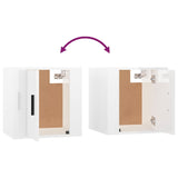 Wall Mounted Tv Cabinet 40X34,5X High Gloss White