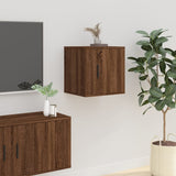 Wall Mounted Tv Cabinets 2 Pcs 40X34.5X Brown Oak
