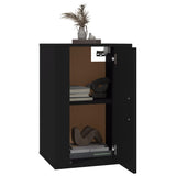 Wall Mounted Tv Cabinets 2 Pcs 40X34.5X Black