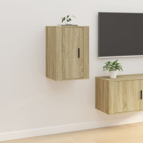 Wall Mounted Tv Cabinet 57X34.5X Sonoma Oak