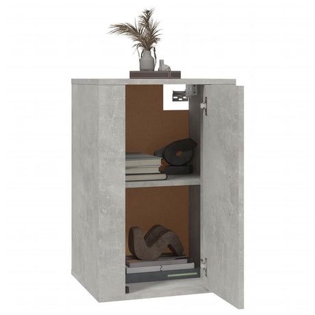 Wall Mounted Tv Cabinets 2 Pcs 40X34.5X Concrete Grey