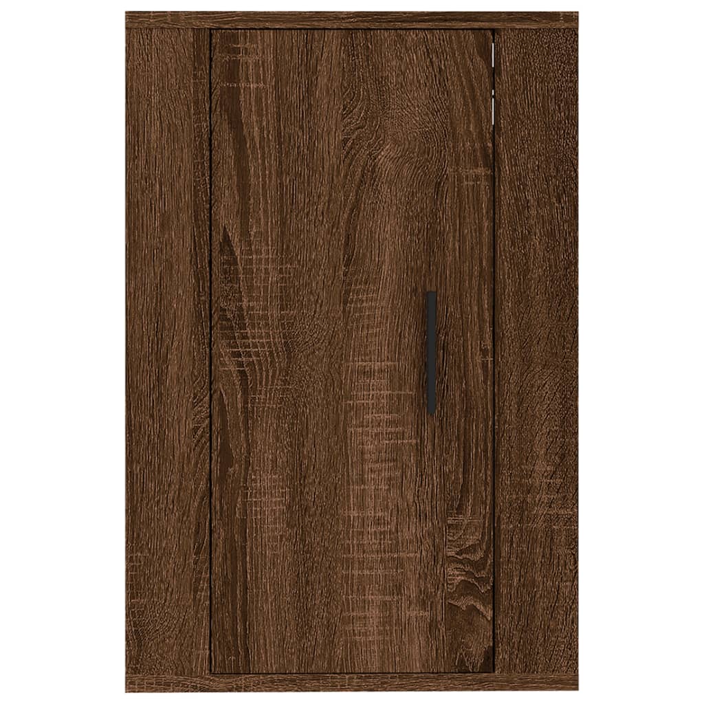 Wall Mounted Tv Cabinets 2 Pcs 40X34.5X Brown Oak