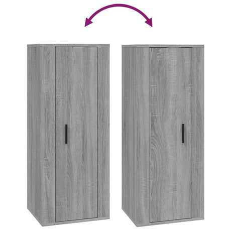 Wall Mounted Tv Cabinet 40X34,5X Grey Sonoma