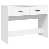 Console Table 100X39X75 Cm Engineered Wood