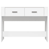 Console Table 100X39X75 Cm Engineered Wood
