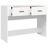 Console Table 100X39X75 Cm Engineered Wood