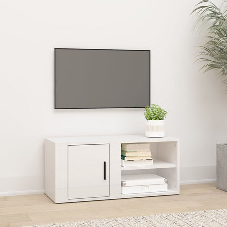 Tv Cabinet 80X31,5X36 Cm Engineered Wood