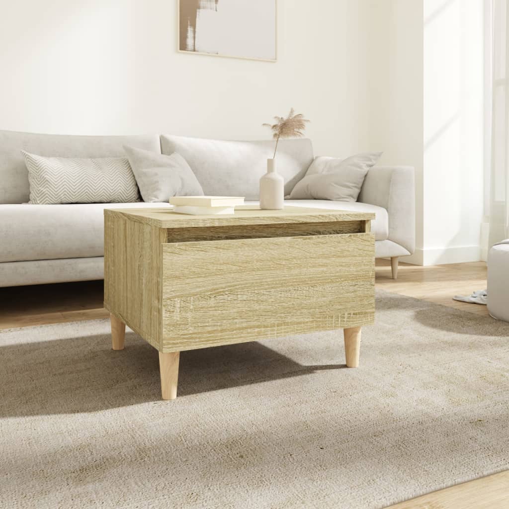 Side Tables 2 Pcs 50X46X35 Cm Engineered Wood