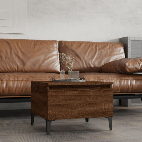 Side Table 50X46X35 Cm Engineered Wood