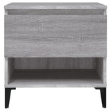 Side Table Grey Sonoma 50x46x50 cm Engineered Wood