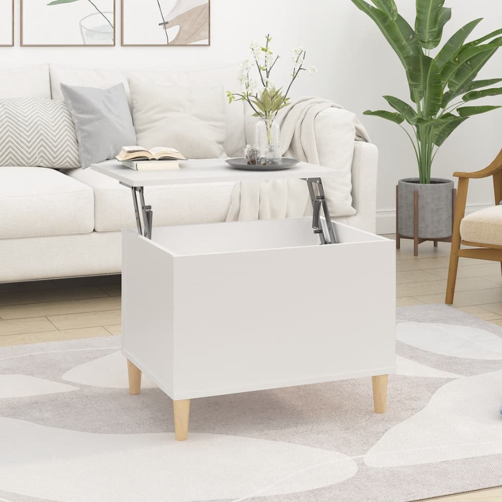 Coffee Table 60X44.5X45 Cm Engineered Wood
