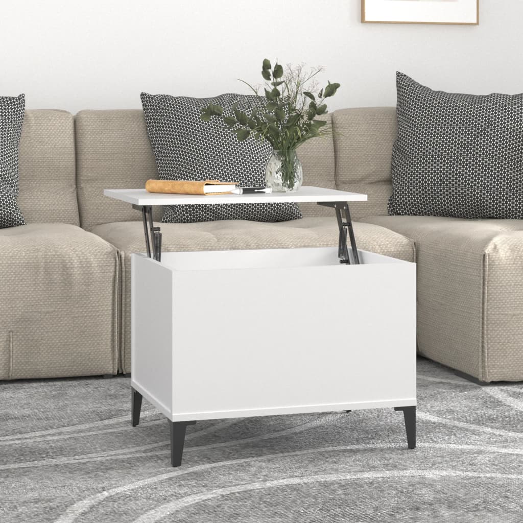Coffee Table 60X44.5X45 Cm Engineered Wood