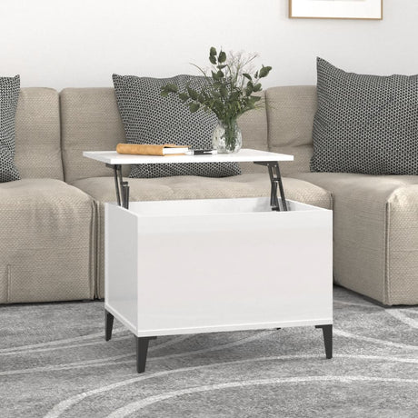 Coffee Table 60X44.5X45 Cm Engineered Wood