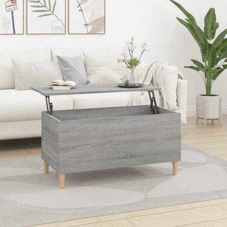 Coffee Table 60X44.5X45 Cm Engineered Wood