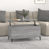 Coffee Table 60X44.5X45 Cm Engineered Wood