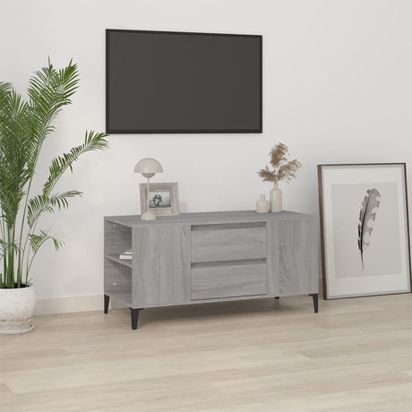 Tv Cabinet 102X44.5X50 Cm Engineered Wood