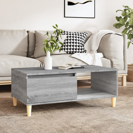 Coffee Table 90X50X36.5 Cm Engineered Wood