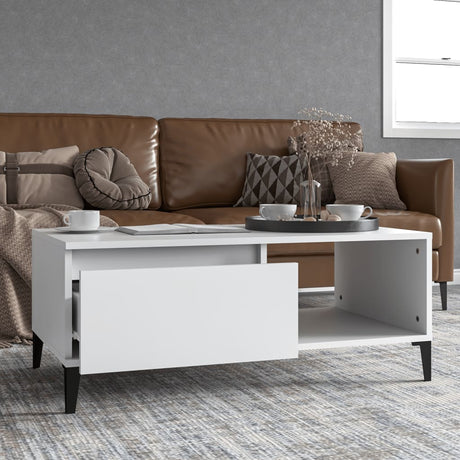 Coffee Table 90X50X36.5 Cm Engineered Wood
