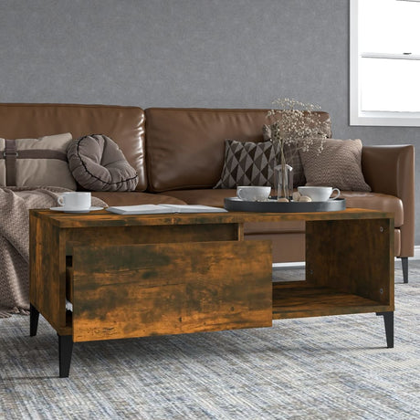 Coffee Table 90X50X36.5 Cm Engineered Wood