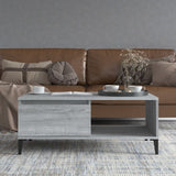 Coffee Table 90X50X36.5 Cm Engineered Wood