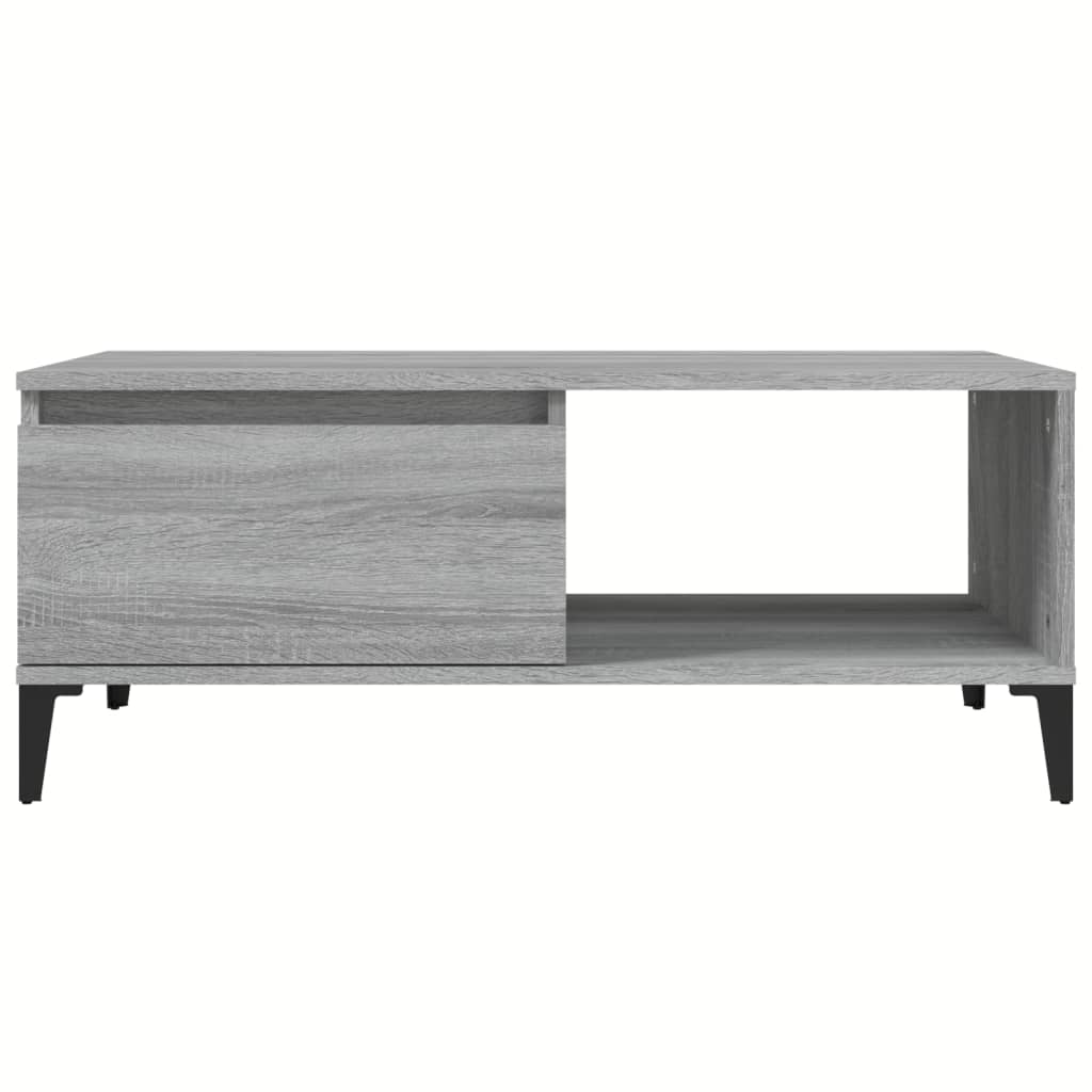Coffee Table 90X50X36.5 Cm Engineered Wood