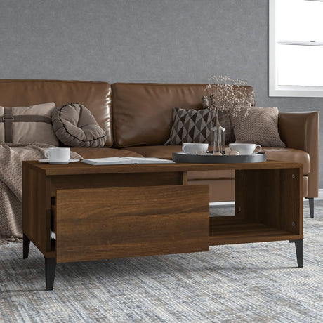 Coffee Table 90X50X36.5 Cm Engineered Wood