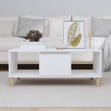 Coffee Table 90X50X36,5 Cm Engineered Wood