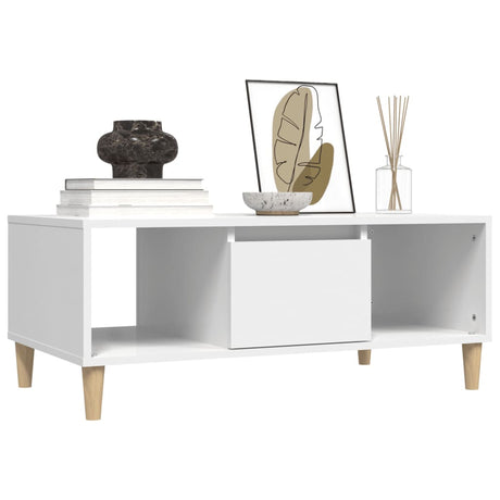 Coffee Table 90X50X36,5 Cm Engineered Wood